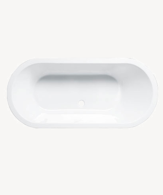 Baignoire acrylique encastrable Blanc brillant - Loft