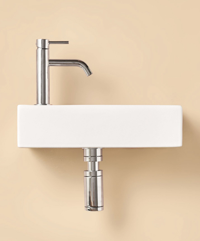 Lave-main suspendu Mini - Blanc brillant
