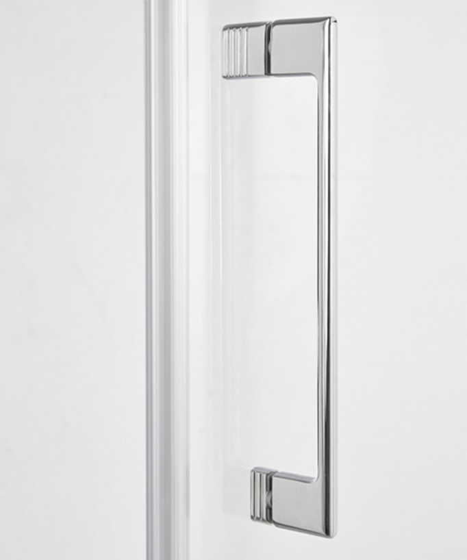 Parete doccia frontale a battente Bilbao 80 cm - Porta frontale a battente