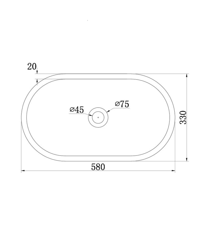 Lavabo con colonna ovale bianco opaco - Dongou