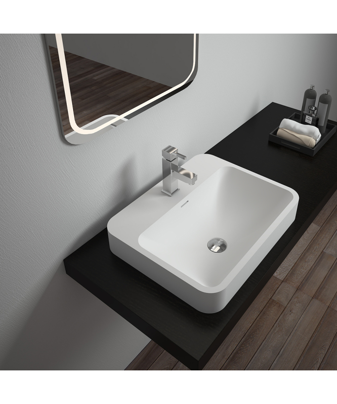 Lavandino rettangolare freestanding - Butembo