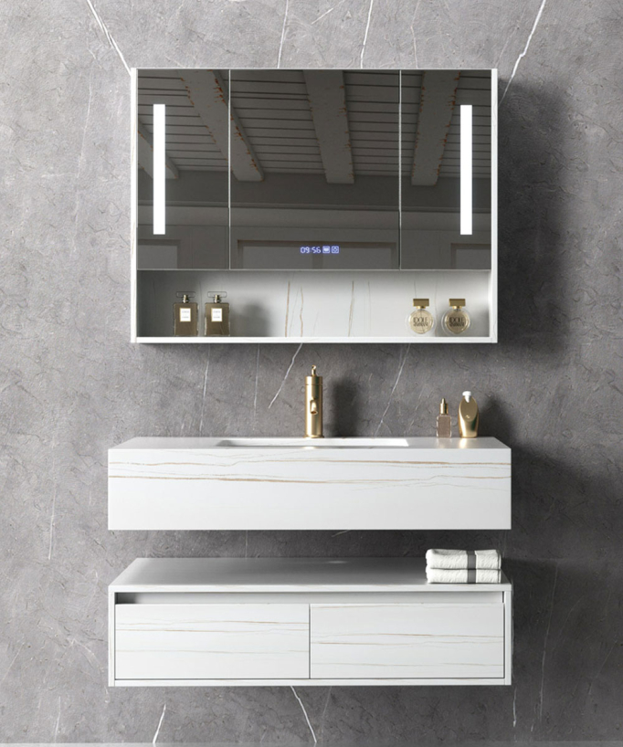 Meuble de salle de bain Blanc Madras