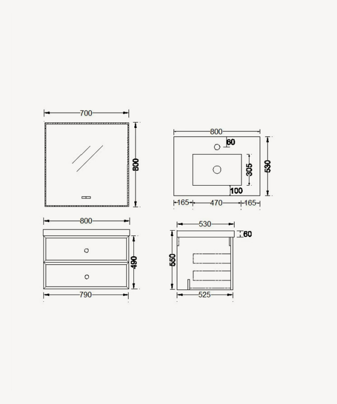 Mobile bagno Arancione Delhi