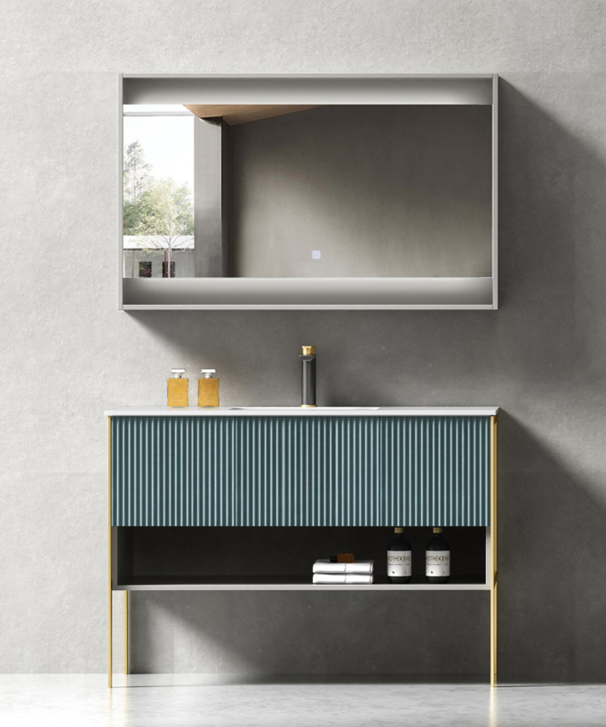 Meuble de salle de bain Vert Calcutta