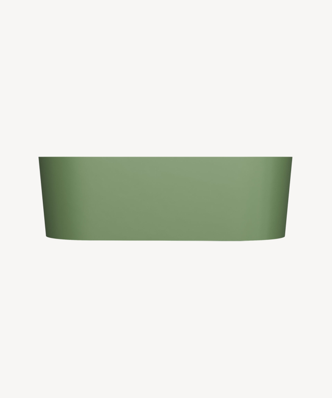 Ovo - Baignoire îlot ovale Olive