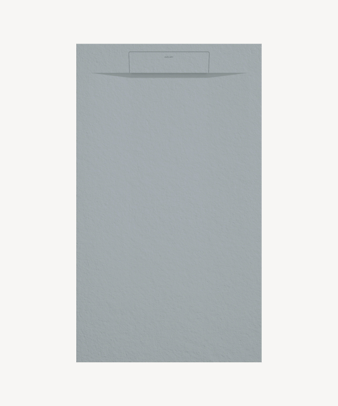 Piatto doccia Grigio, texture Pietra Zeus, griglia colorata - small