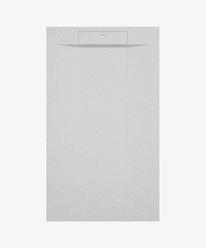 Piatto doccia Grigio 7035, texture Pietra Zeus, griglia colorata - small