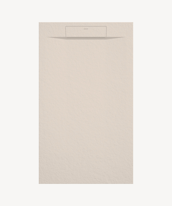 Piatto doccia Crema, texture Pietra Zeus, griglia colorata - small