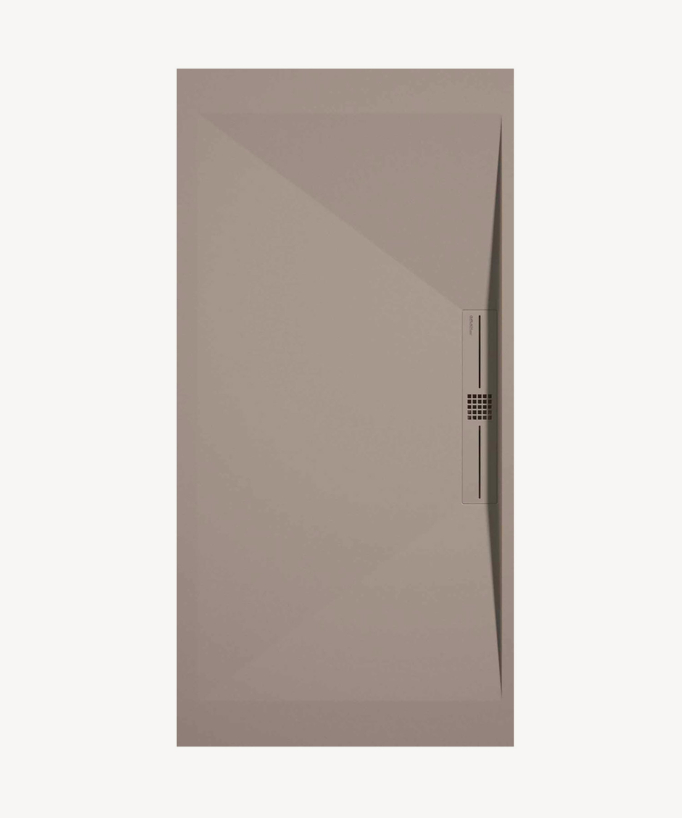 Piatto doccia Sable, finitura Liscia Stone SIDE, griglia colorata - small