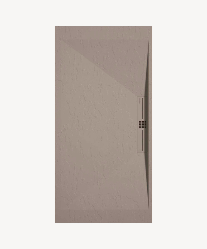 Piatto doccia Sable, Ardoise Stone SIDE, griglia colorata - small