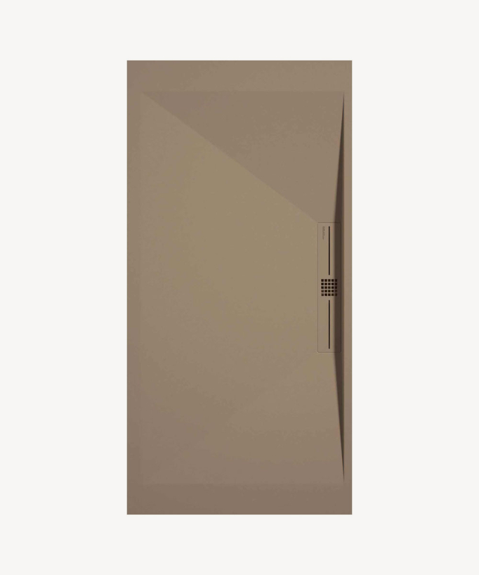 Piatto doccia Moka, Lisse Stone SIDE, griglia colorata - small