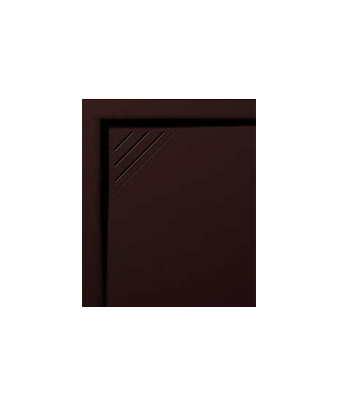 Piatto doccia Cioccolato, finitura Liscia Stone MIO, griglia colorata