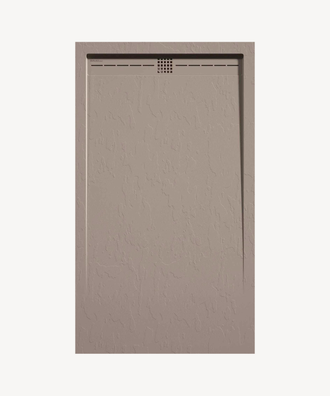 Piatto doccia Sable, finitura Ardesia Stone CACH, griglia colorata - small