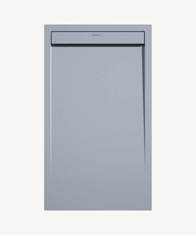 Piatto doccia Grigio, finitura Liscia Stone SMART, griglia colorata - small