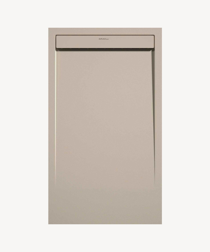 Piatto doccia Crema, finitura Liscia Stone SMART, griglia colorata - small