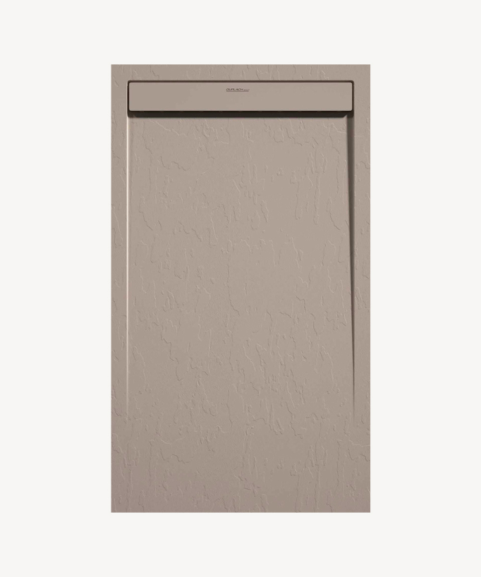 Piatto doccia Sable, finitura Ardesia Stone SMART, griglia colorata - small