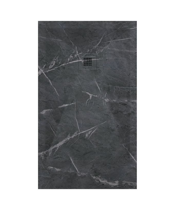 Piatto doccia Marquina, finitura Liscia Stone 3D, griglia colorata - small