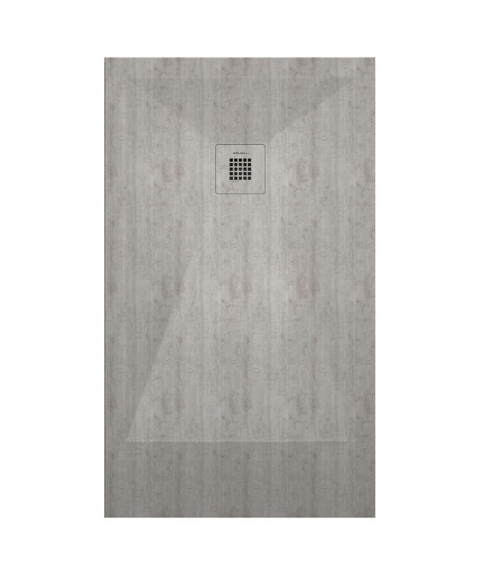 Piatto doccia I.cemento, finitura Liscia Stone 3D, griglia colorata - small