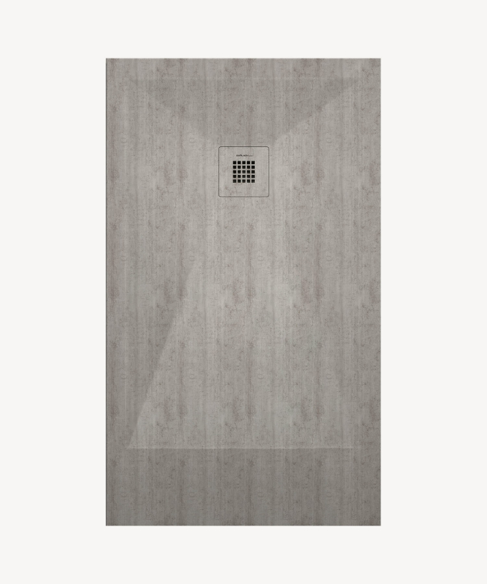 Piatto doccia I.cemento, finitura Liscia Stone 3D, griglia colorata - small