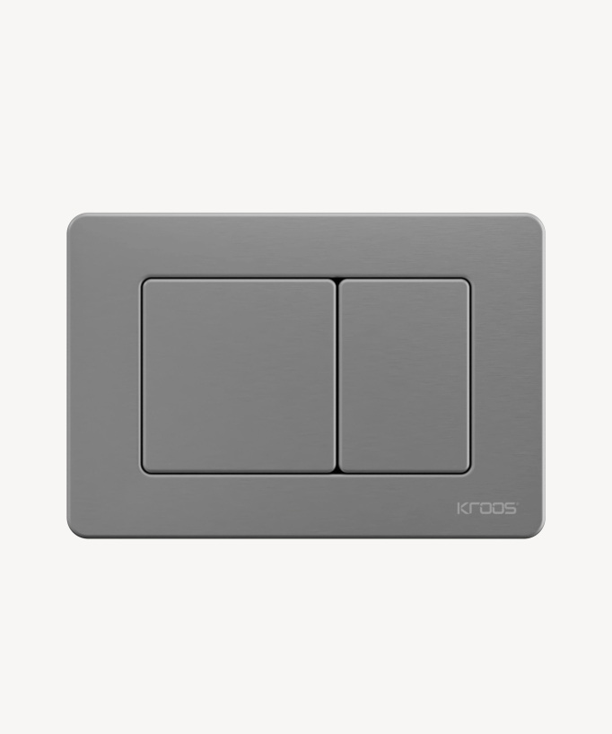 Placca di comando in acciaio per cassetta Sigma Geberit