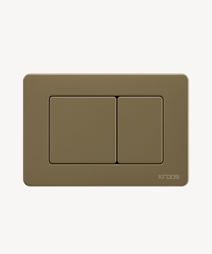 Placca di comando in acciaio per cassetta Sigma Geberit