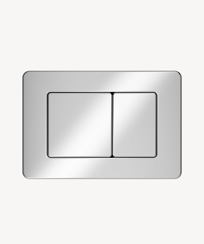 Plaque de déclenchement en acier pour bâti-support Sigma Geberit