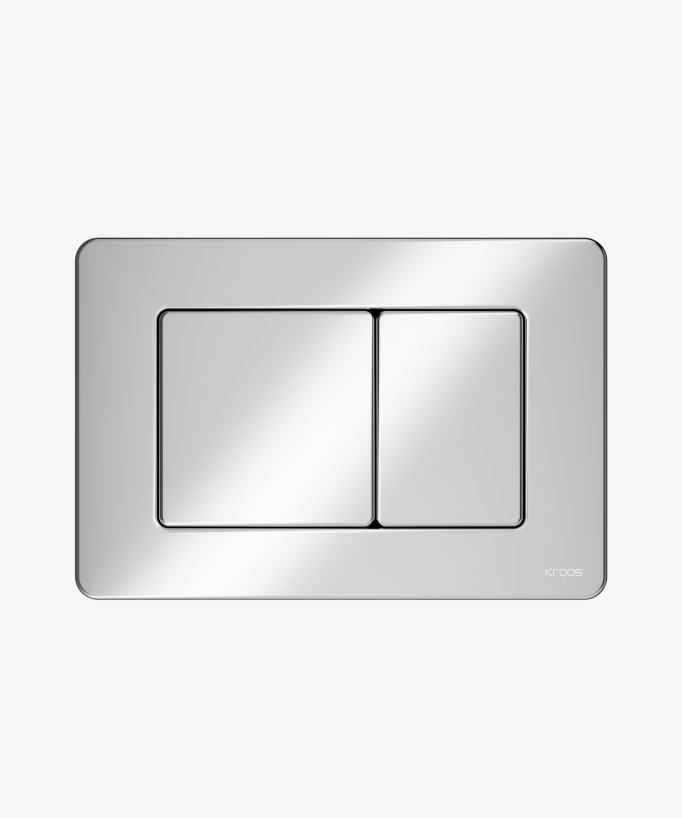 Placca di comando in acciaio per cassetta Sigma Geberit