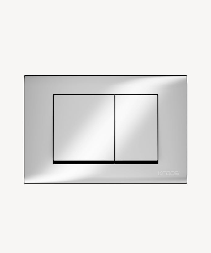 Placca di comando a doppio azionamento compatibile con Sigma Geberit