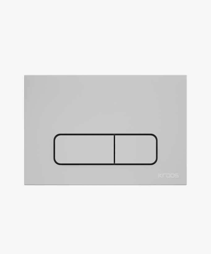 Placca di comando rettangolare compatibile con cassetta Sigma Geberit