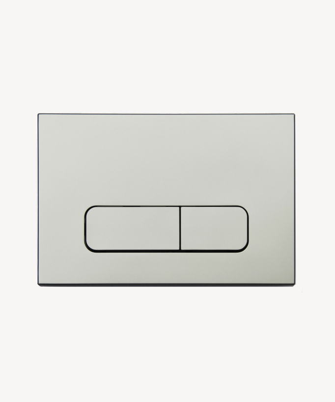 Plaque de déclenchement rectangulaire compatible avec le bâti-support Sigma Geberit