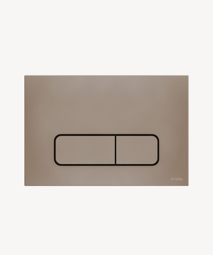 Placca di comando rettangolare compatibile con cassetta Sigma Geberit