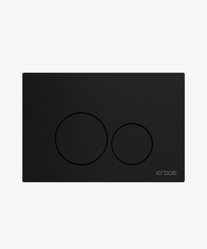 Placca di comando doppio tasto in acciaio inox per cassetta Sigma Geberit - small