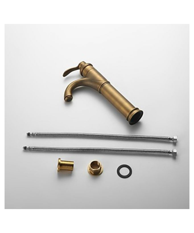 Rubinetto lavabo stile antico altezza 325 mm