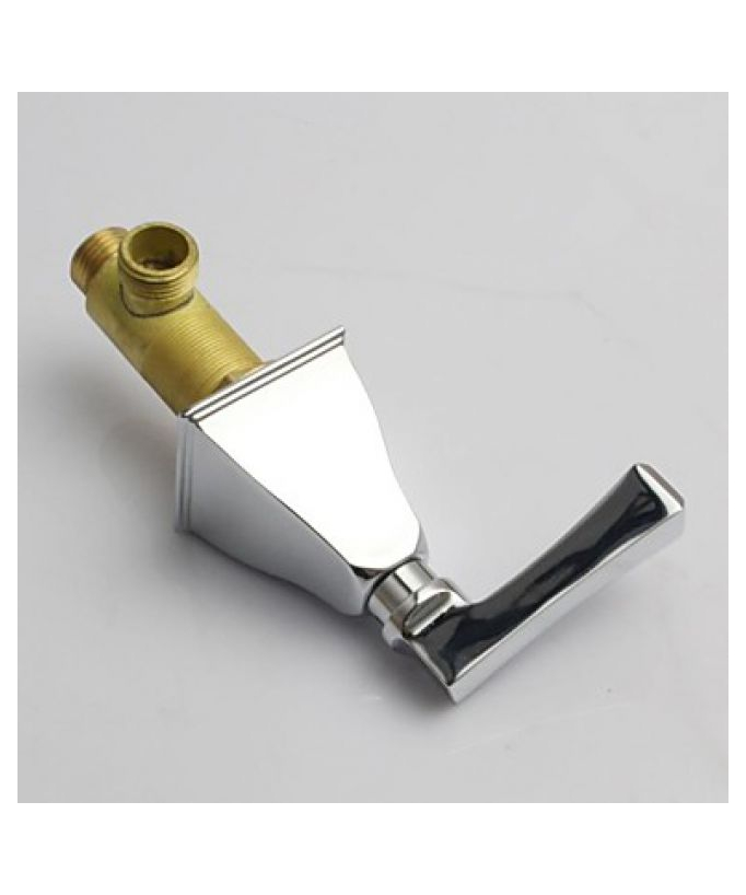 Rubinetto lavabo vintage 3 fori, cromato