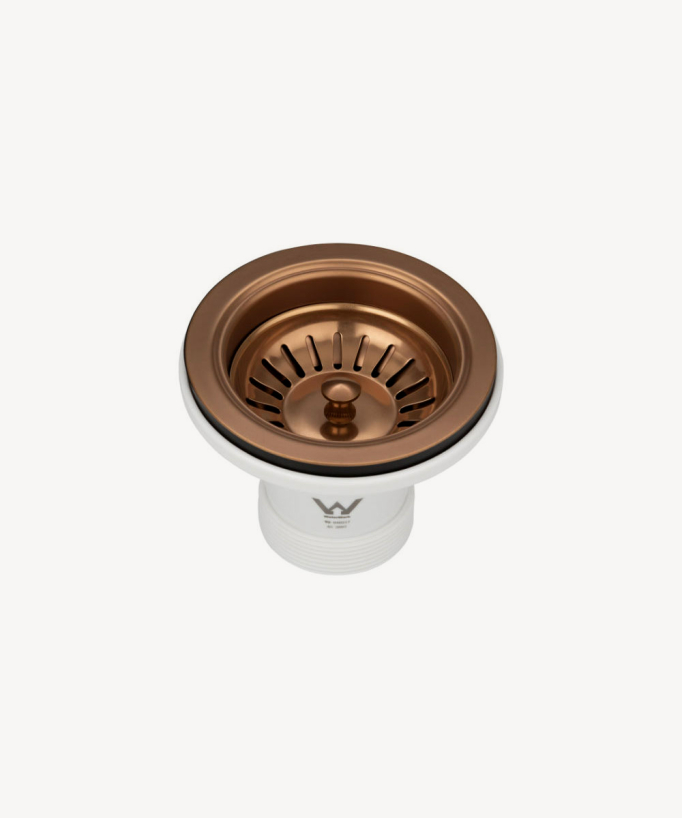 Lavello singolo 380 mm - rame spazzolato - Balsa