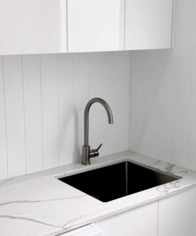 Lavello singolo da cucina 550 mm - acciaio inox - Ohia