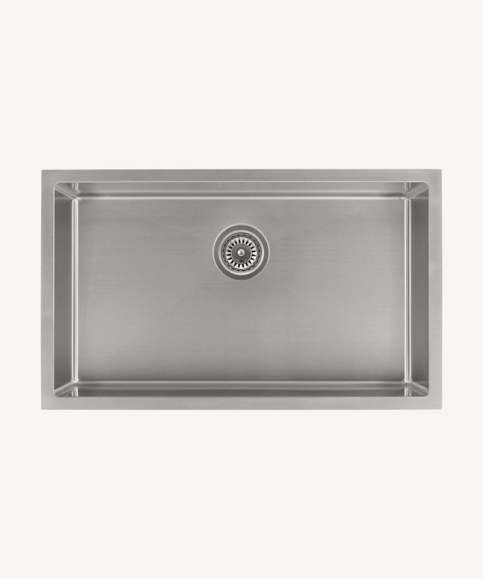 Lavello singolo 750 mm - acciaio inox - Hiba