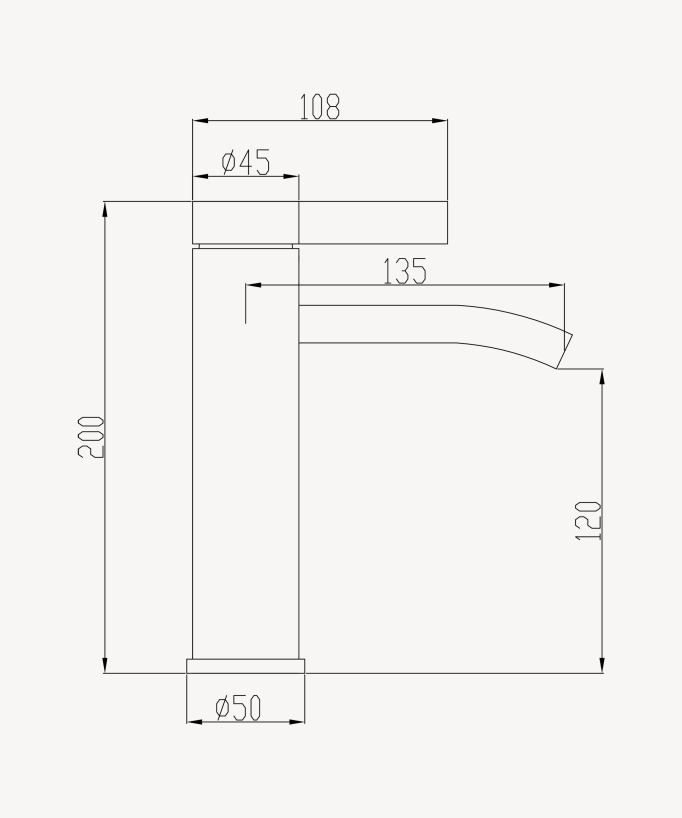 Miscelatore per lavabo - Fiumina