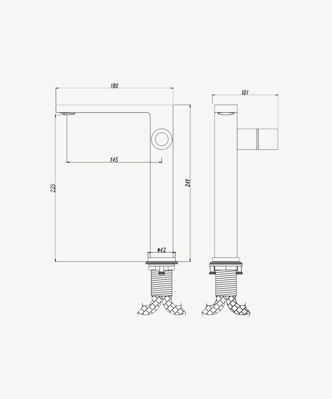 Miscelatore per lavabo - Syrma