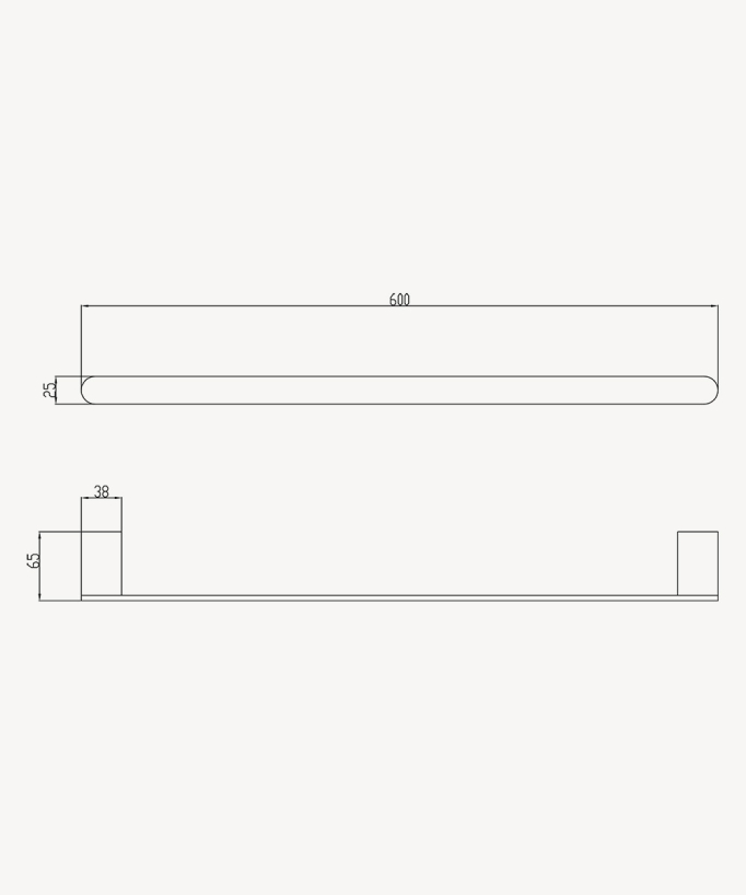 Porta salviette da parete - Fiumina