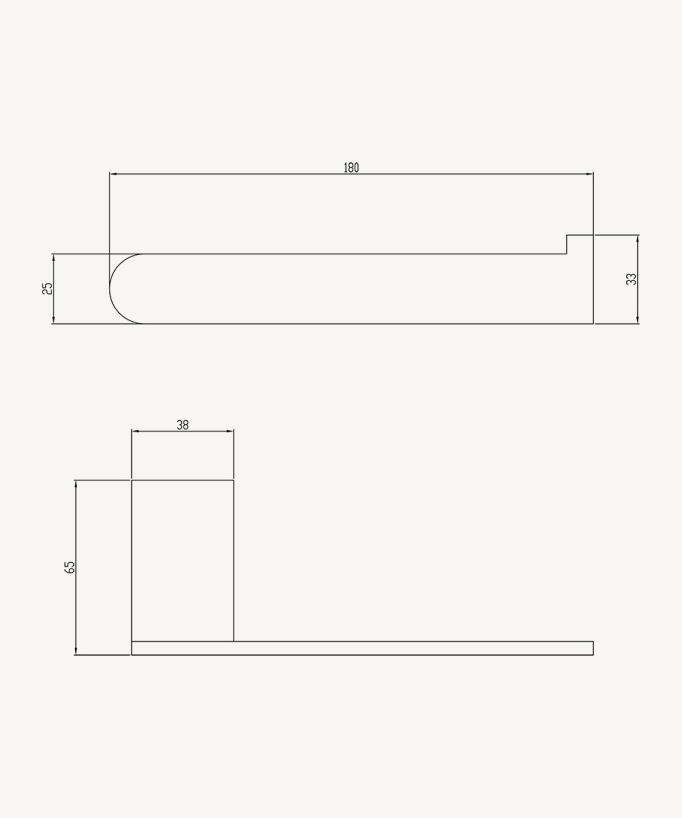 Porta salviette da parete per bagno - Fiumina