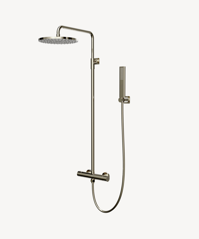 Colonna doccia termostatica da parete Champagne - Fiumina