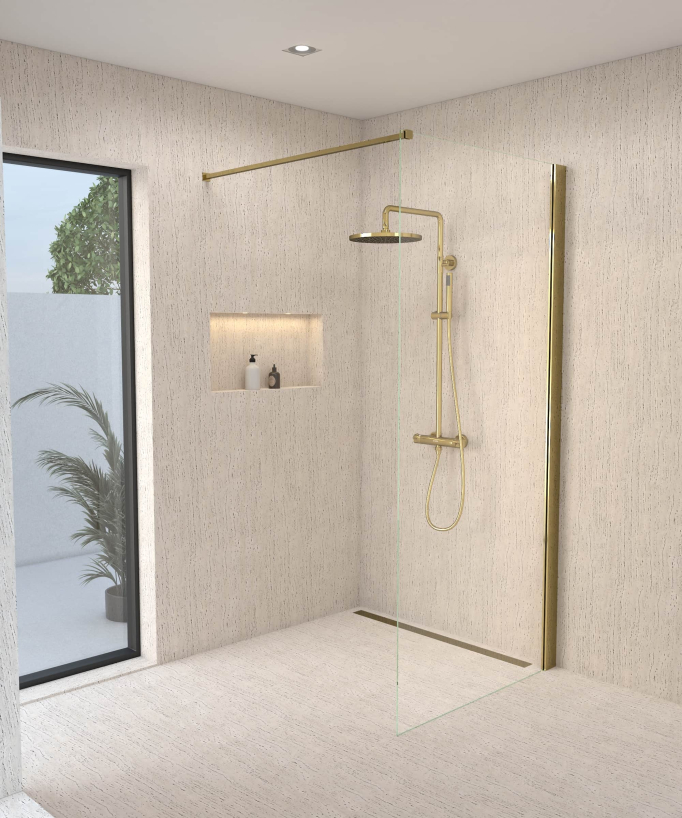 Colonna doccia termostatica rotonda - Corbeau