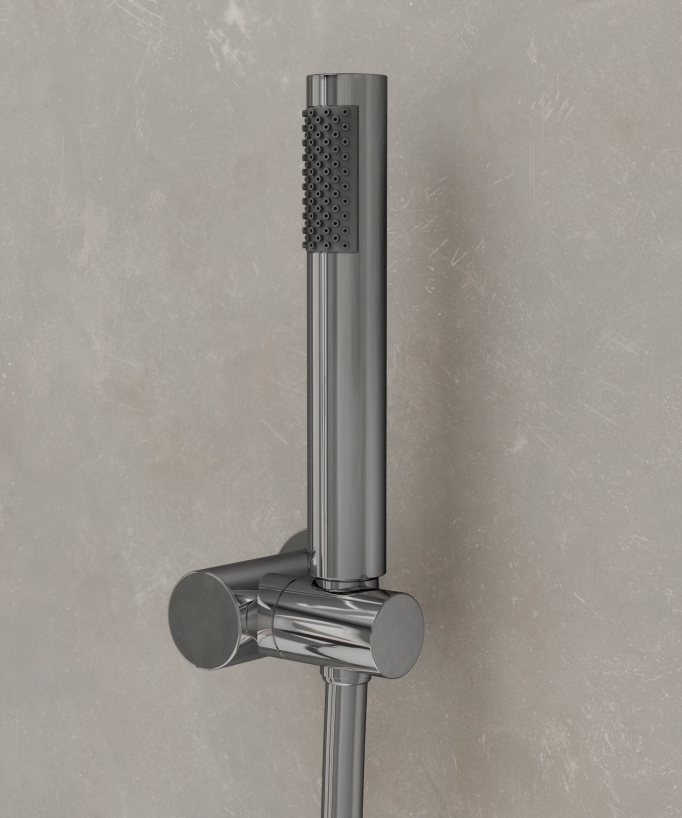 Colonna doccia da parete con miscelatore Cromato - Leros