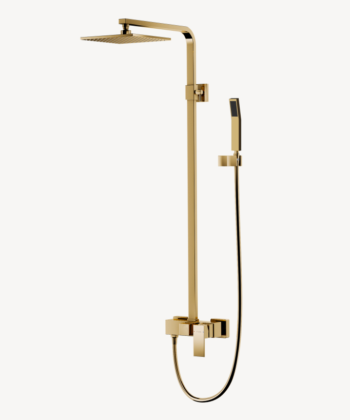 Colonna doccia miscelatore Oro - Sirius