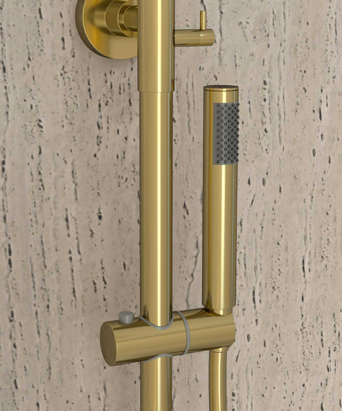 Colonna doccia e vasca termostatica - Corbeau