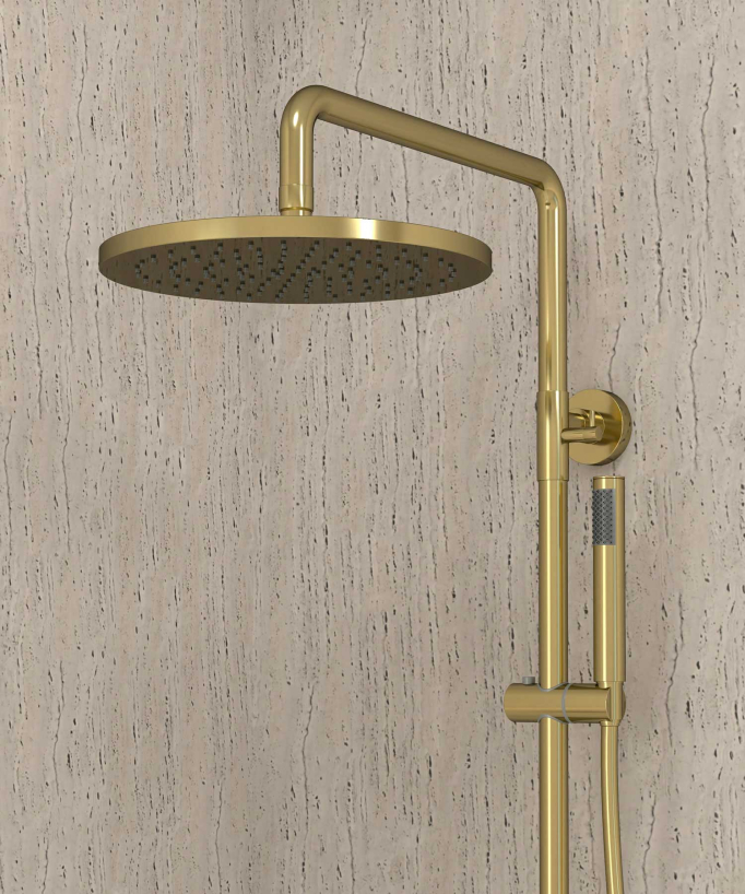 Colonna doccia e vasca termostatica - Corbeau