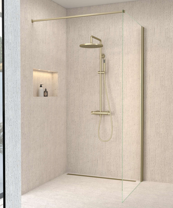 Colonna doccia termostatica rotonda - Corbeau