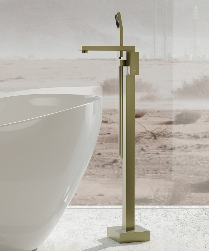 Miscelatore per vasca-doccia monocolonna - Sirius - small