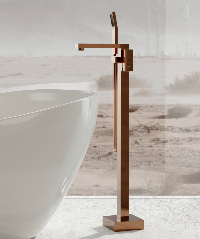 Miscelatore per vasca-doccia monocolonna - Sirius